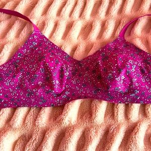 Knix Padded V Neck Anna Sui collaboration bra, size 5. New.